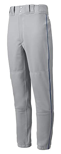 Mizuno Premier Herren-Baseballhose, paspeliert, Herren, 350148.9151.06.L, Grau/Marineblau, Large Mizuno Premier Herren-Baseballhose, paspeliert, Herren, 350148.9151.06.L, Grau/Marineblau, Large von Mizuno