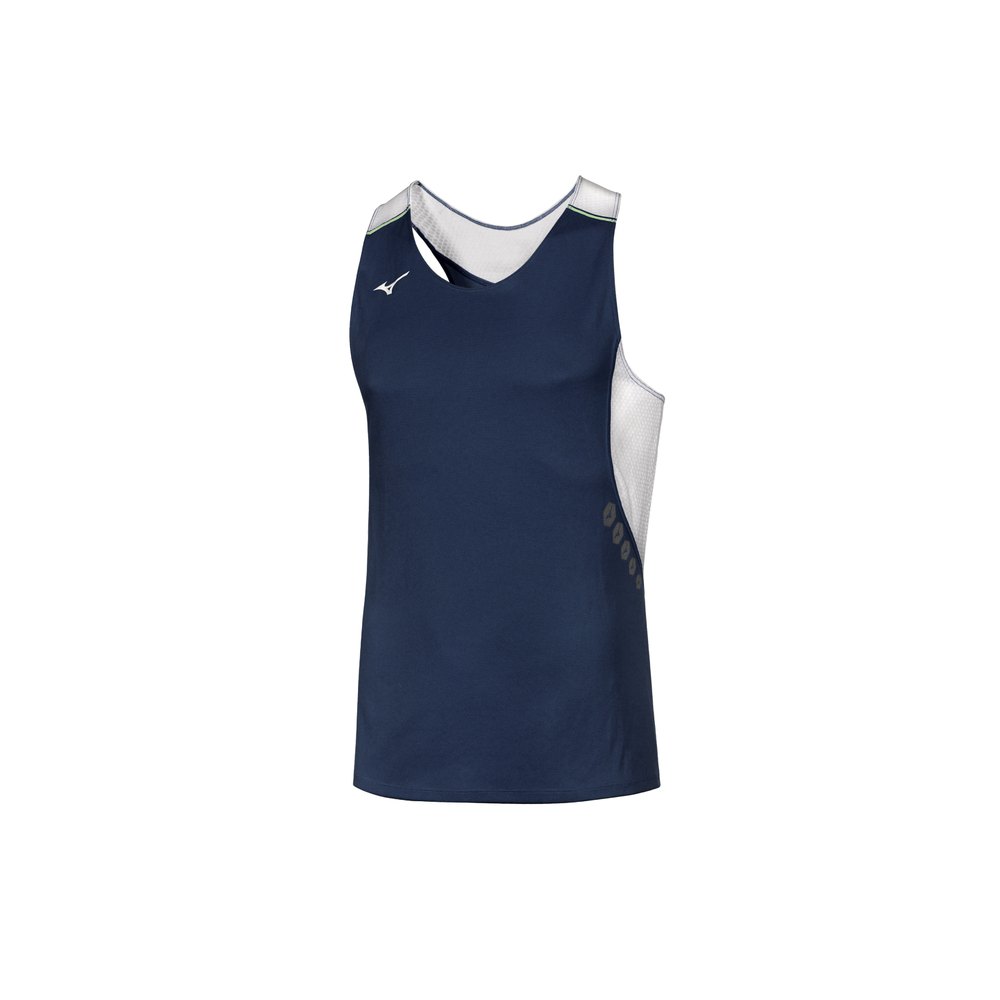 Mizuno Premium Jpn Sleeveless T-shirt Blau M Mann von Mizuno