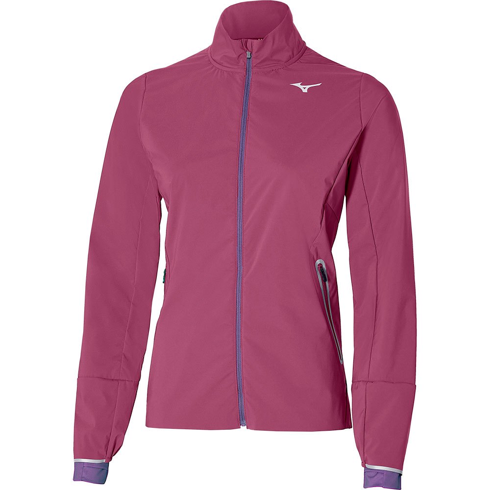 Mizuno Premium Warm Jacket Rosa M Frau von Mizuno