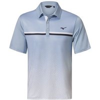 Mizuno Quick Dry Elite Gradient Polo hellblau Mizuno Quick Dry Elite Gradient Polo hellblau von Mizuno