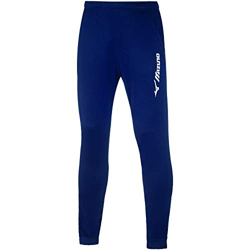 Mizuno Sendai Training Pant Herrenhose, Herren, Hose, P2ED764514, Navy/White, L von Mizuno