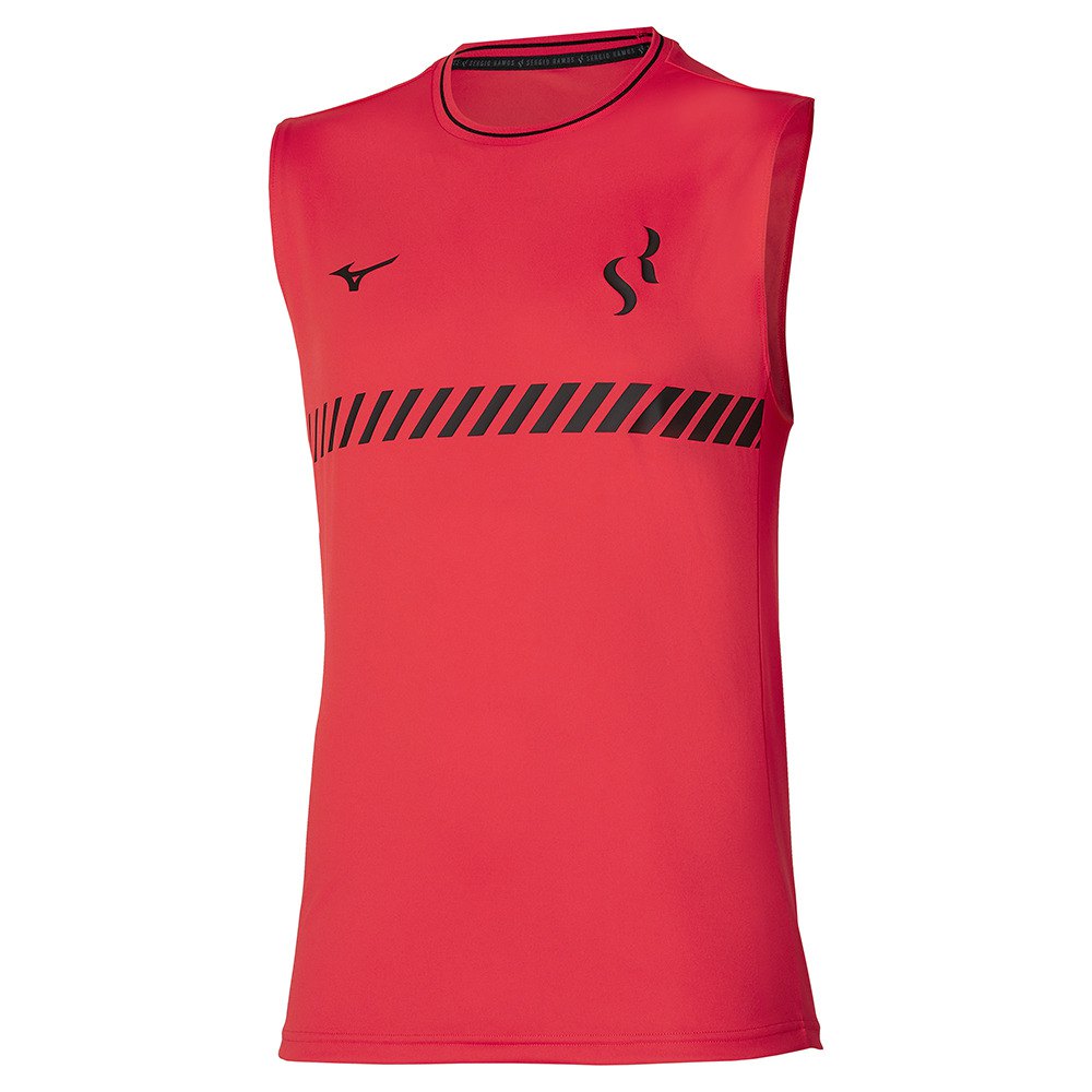 Mizuno Sergio Ramos 4 Sleeveless T-shirt Rot M Mann von Mizuno