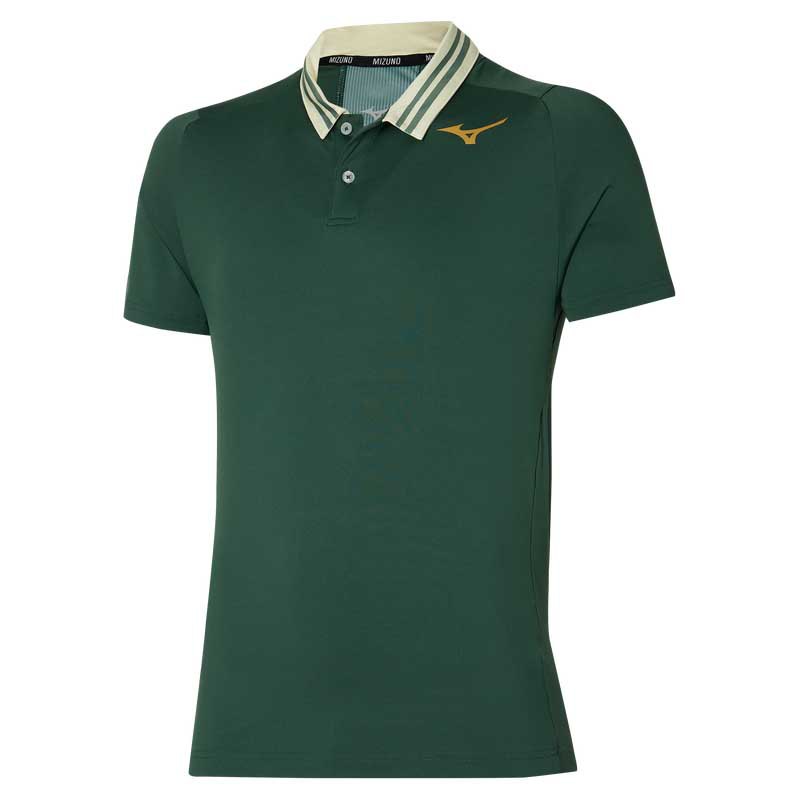 Mizuno Shadow Short Sleeve Polo Grün S Mann von Mizuno