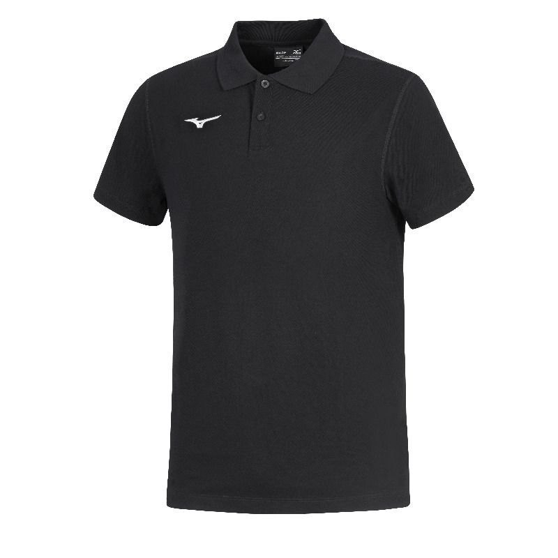 Mizuno Shizuoka Free Time Short Sleeve Polo Schwarz 116 cm von Mizuno