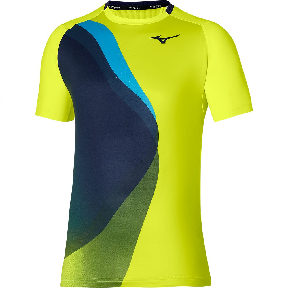 Mizuno 62gaa50142 Short Sleeve T-shirt Gelb S Mann von Mizuno