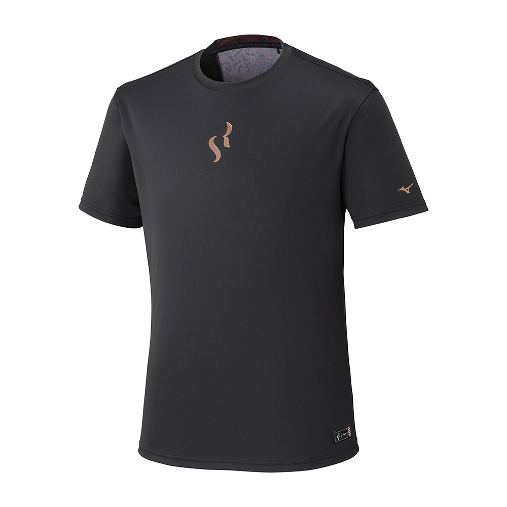 Mizuno Sr4 Short Sleeve T-shirt Schwarz M Mann von Mizuno