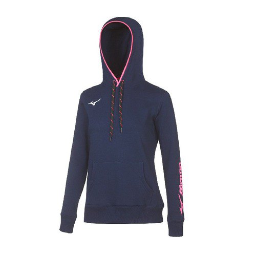 Mizuno Team Sweatshirt Blau L Frau von Mizuno