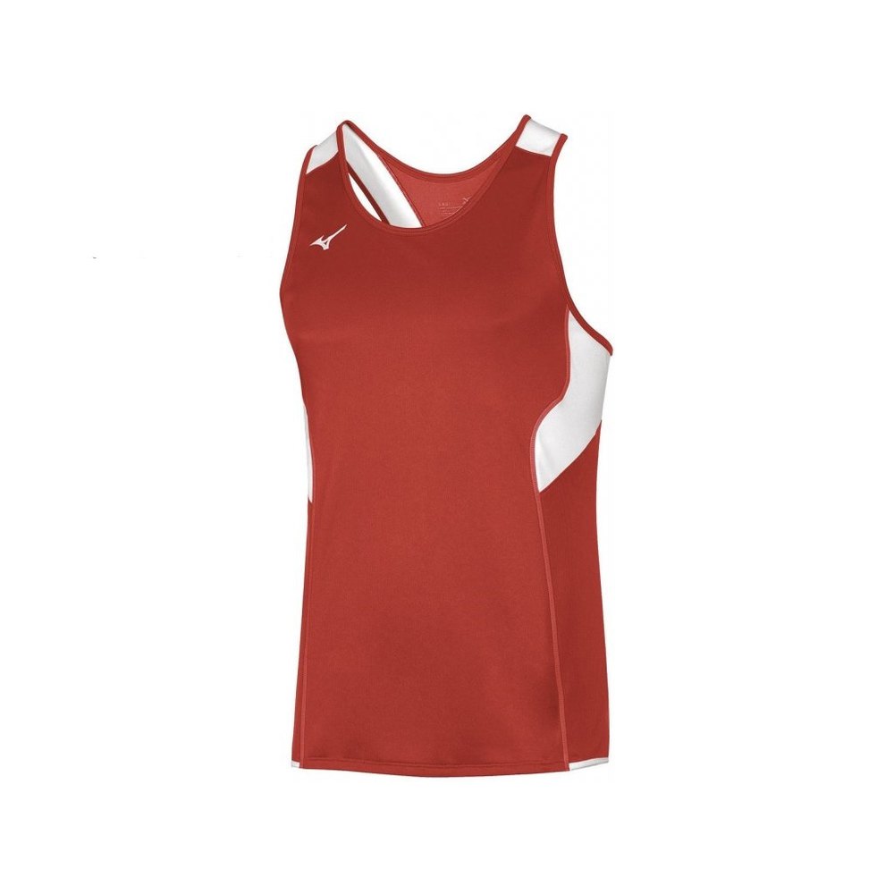 Mizuno Premium Jpn Sleeveless T-shirt Rot M Frau von Mizuno