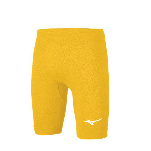 Mizuno Team Core Mid Undertight Shorts Gelb L Mann von Mizuno