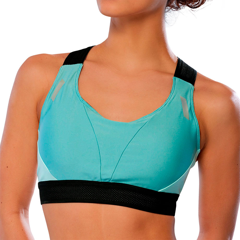 Mizuno Tech High Support Sports Top Blau L Frau Mizuno Tech High Support Sports Top Blau L Frau von Mizuno