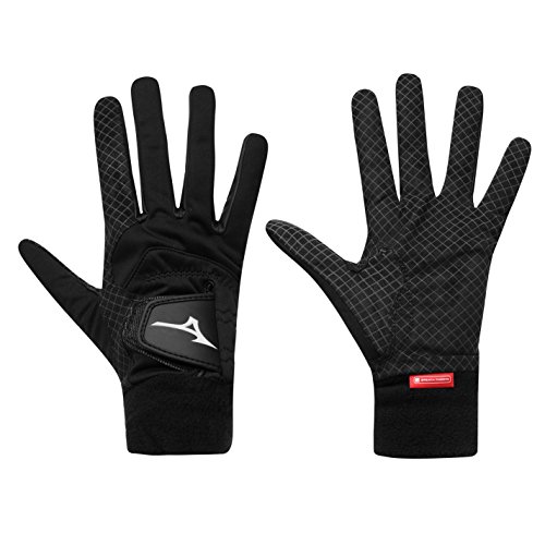 Mizuno ThermaGrip Herren-Golfhandschuhe, 2018, Schwarz, Größe L Mizuno ThermaGrip Herren-Golfhandschuhe, 2018, Schwarz, Größe L von Mizuno