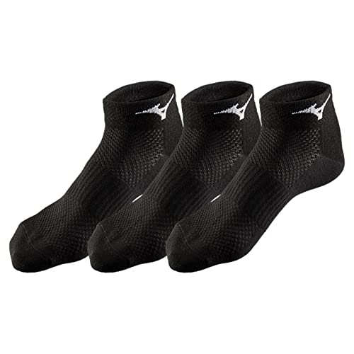Mizuno Training Mid 3P Socken Unisex, Black, L Mizuno Training Mid 3P Socken Unisex, Black, L von Mizuno