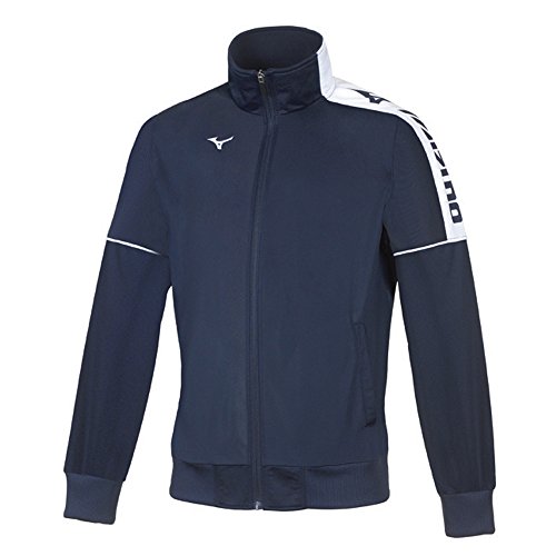 Mizuno Trainingsjacke Track, Marineblau/Weiß Mizuno Trainingsjacke Track, Marineblau/Weiß von Mizuno