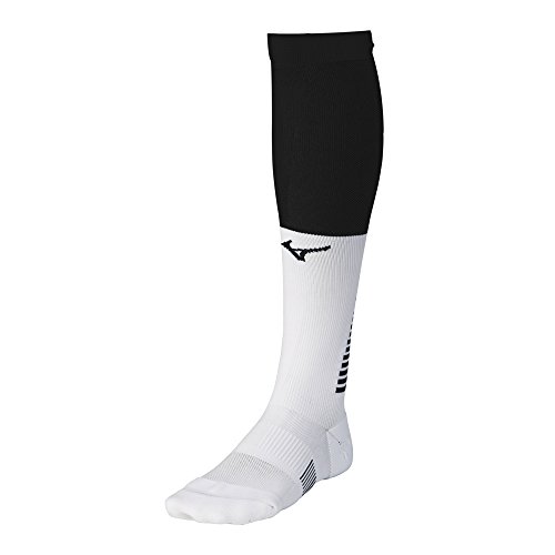 Mizuno Unisex-Erwachsene Diamond Elite OTC Socke, schwarz/weiß, Medium Mizuno Unisex-Erwachsene Diamond Elite OTC Socke, schwarz/weiß, Medium von Mizuno
