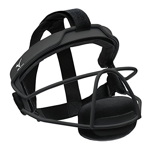 Mizuno Unisex-Erwachsene Softball Fielders Face Mask Fielder-Gesichtsmaske, Schwarz, X-Large Mizuno Unisex-Erwachsene Softball Fielders Face Mask Fielder-Gesichtsmaske, Schwarz, X-Large von Mizuno
