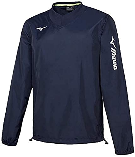 Mizuno Unisex Sendai Trad Rain Jacket Jacke, Marineblau, L EU von Mizuno