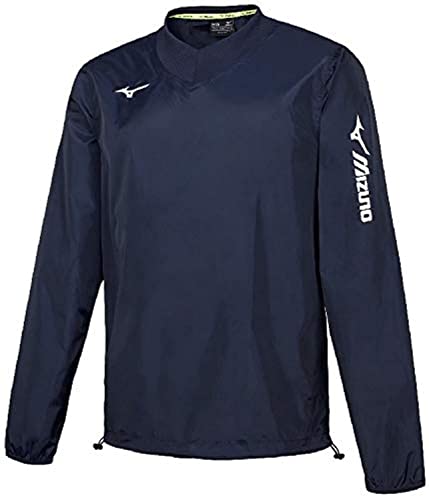 Mizuno Unisex Sendai Trad Rain Jacket jacke, Marineblau, S EU Mizuno Unisex Sendai Trad Rain Jacket jacke, Marineblau, S EU von Mizuno