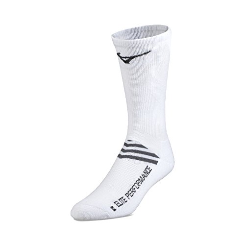 Mizuno Volleyball Runbird Crew Socken, Weiß, Größe L Mizuno Volleyball Runbird Crew Socken, Weiß, Größe L von Mizuno