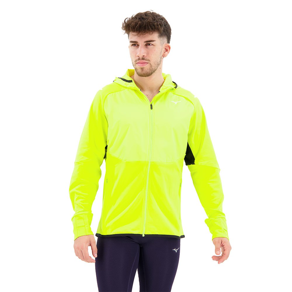 Mizuno Warmalite Hybrid Jacket Gelb S Mann von Mizuno