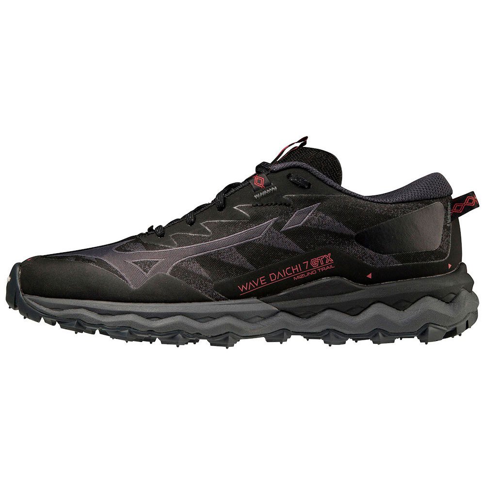 Mizuno Wave Daichi 7 Goretex Trail Running Shoes Schwarz EU 38 Frau von Mizuno