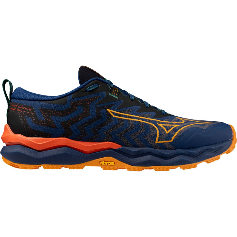 Mizuno Wave Daichi 8 Trail Running Shoes Blau EU 42 1/2 Mann von Mizuno