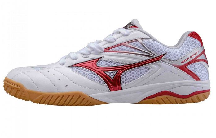 Mizuno Wave Drive 7 (weiß/rot!), Schuhtechnik, die begeistert von Mizuno