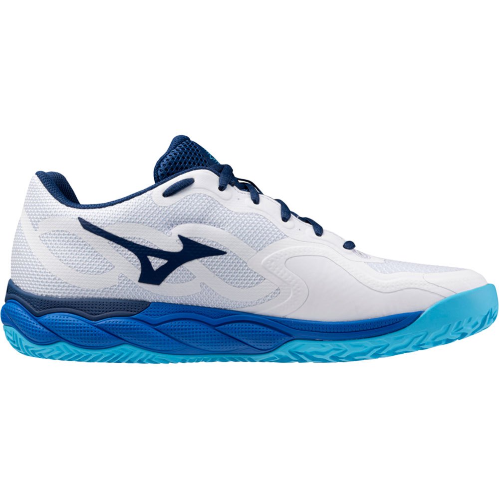 Mizuno Wave Enforce Court Cc Clay Shoes Weiß EU 46 Mann von Mizuno