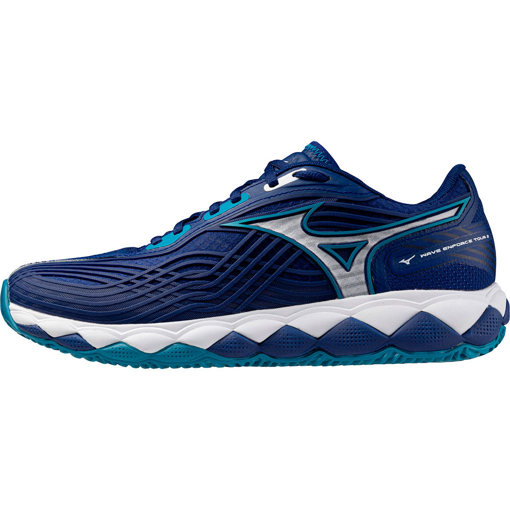 Mizuno Wave Enforce Tour 2 Cc Clay Shoes Blau EU 42 1/2 Mann Mizuno Wave Enforce Tour 2 Cc Clay Shoes Blau EU 42 1/2 Mann von Mizuno