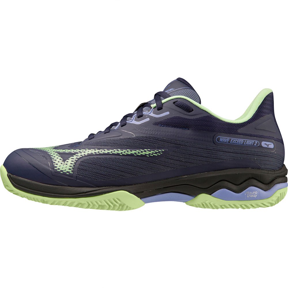 Mizuno Wave Exceed Light 2 All Court Shoes Blau EU 44 Mann von Mizuno