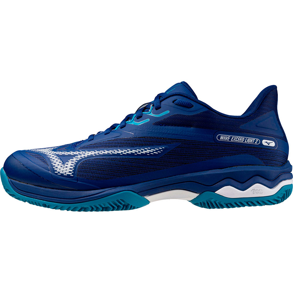 Mizuno Wave Exceed Light 2 Cc Clay Shoes Blau EU 41 Mann Mizuno Wave Exceed Light 2 Cc Clay Shoes Blau EU 41 Mann von Mizuno