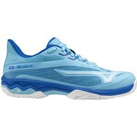 Mizuno Wave Exceed Light Allcourtschuh Damen in blau, Größe: 38 von Mizuno