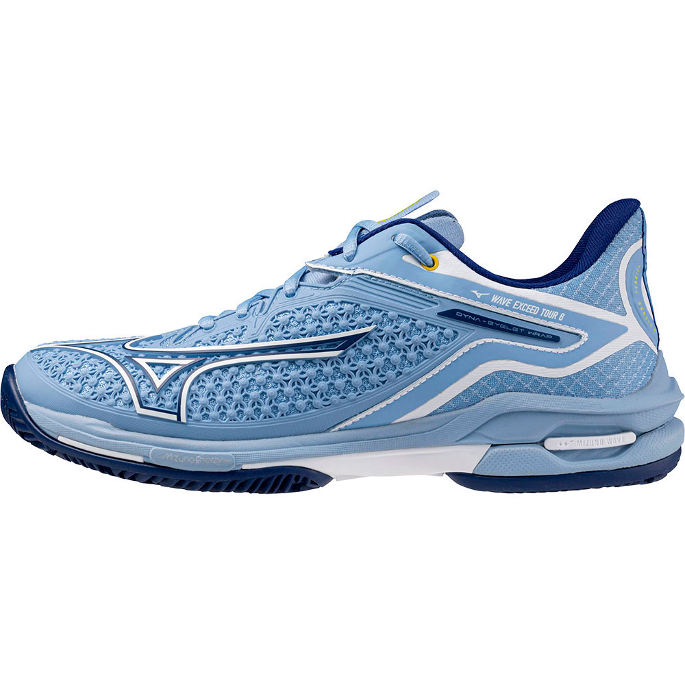 Mizuno Wave Exceed Tour 6 Cc Clay Shoes Blau EU 41 Frau Mizuno Wave Exceed Tour 6 Cc Clay Shoes Blau EU 41 Frau von Mizuno