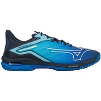 Mizuno Wave Exceed Tour Allcourtschuh Herren in blau, Größe: 44.5 von Mizuno