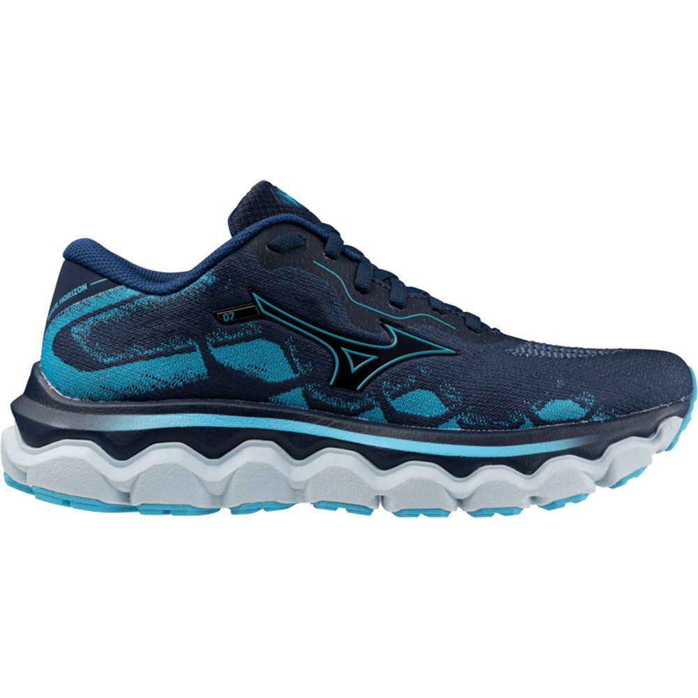 Mizuno Wave Horizon 7 Running Shoes Blau EU 38 Frau von Mizuno