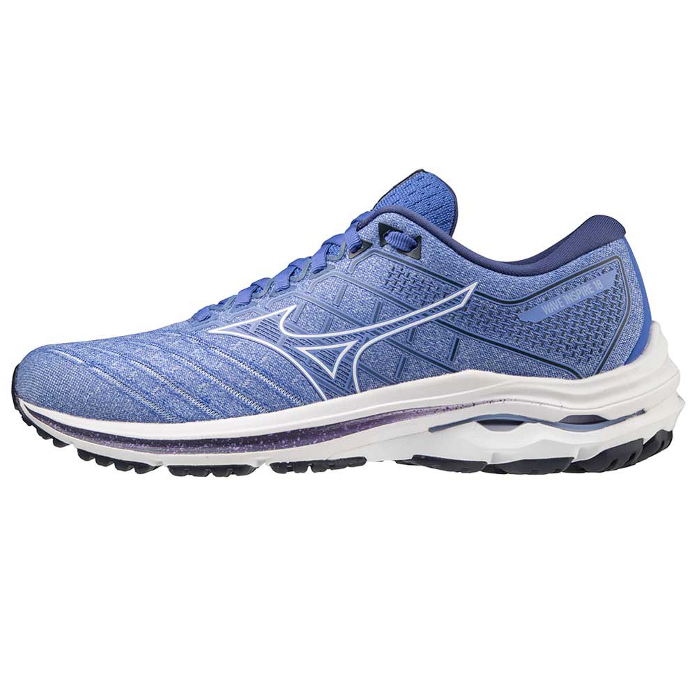 Mizuno Wave Inspire 18 Running Shoes Blau EU 38 Frau von Mizuno