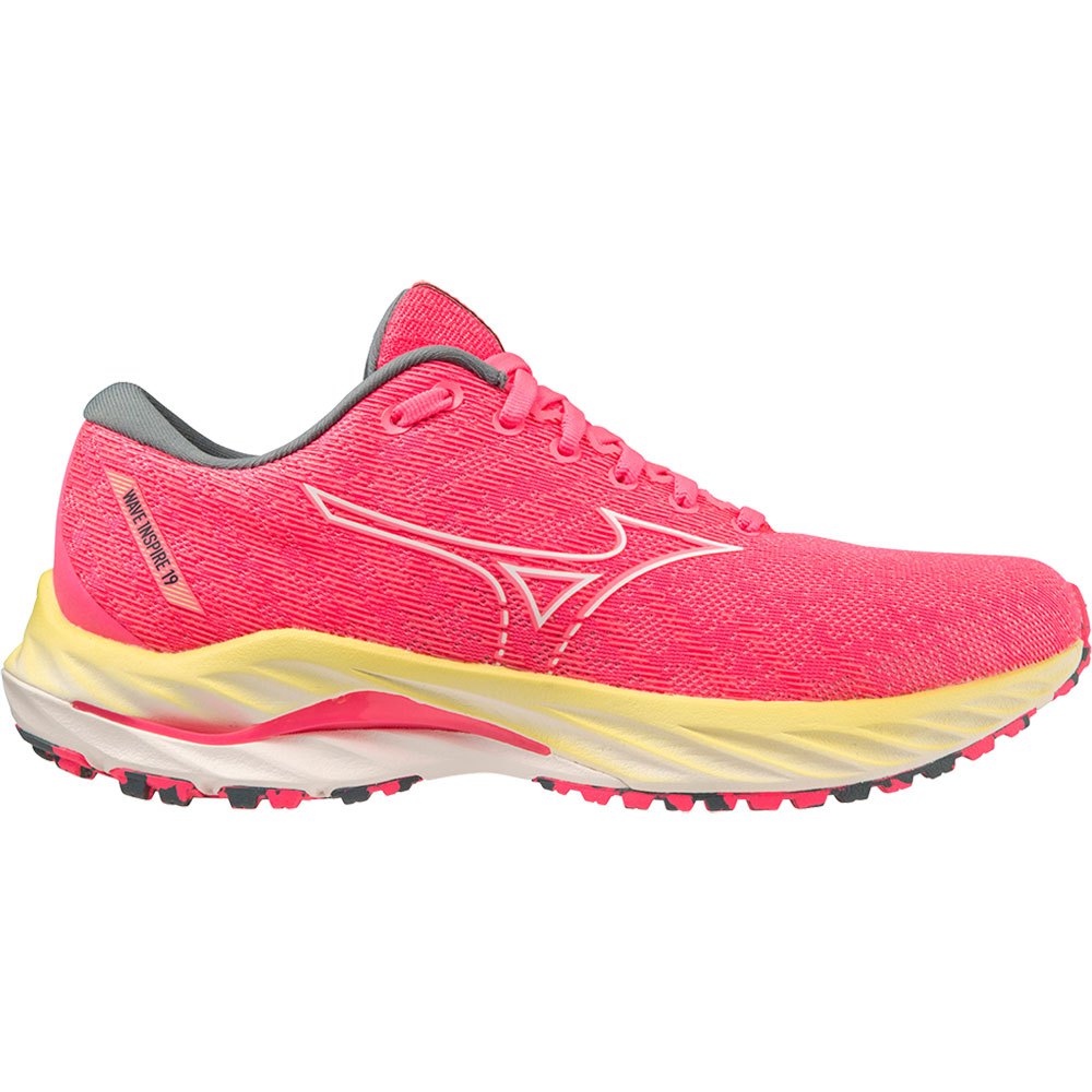 Mizuno Wave Inspire 19 Running Shoes Rosa EU 40 1/2 Frau von Mizuno