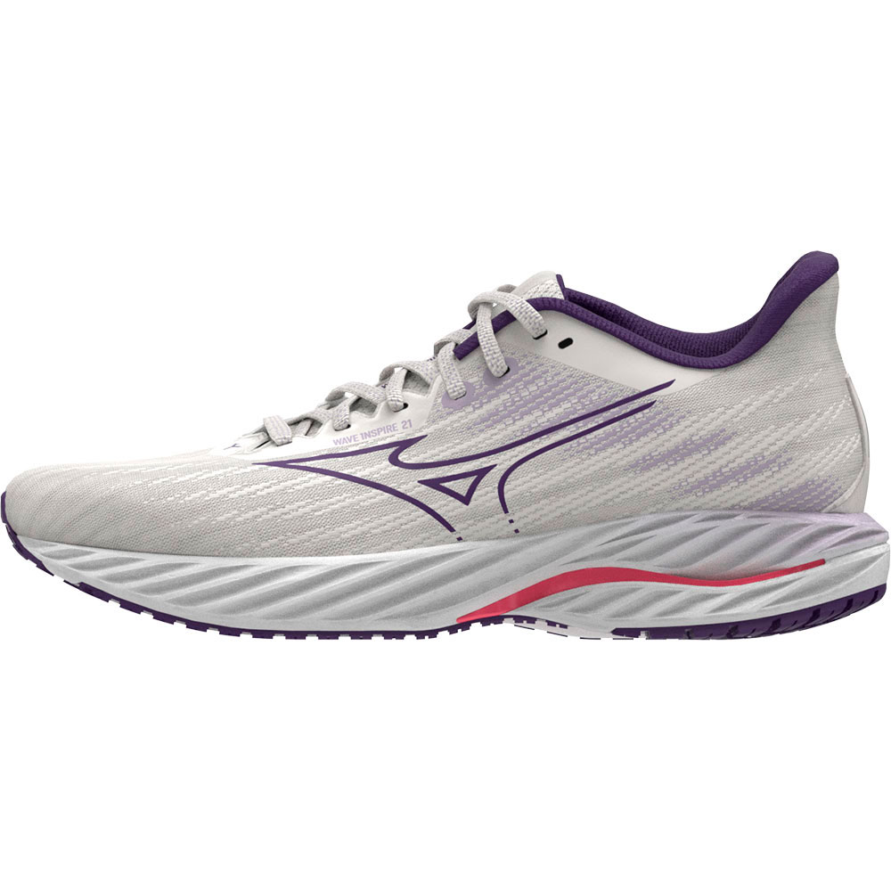 Mizuno Wave Inspire 21 Running Shoes Grau EU 40 Frau von Mizuno