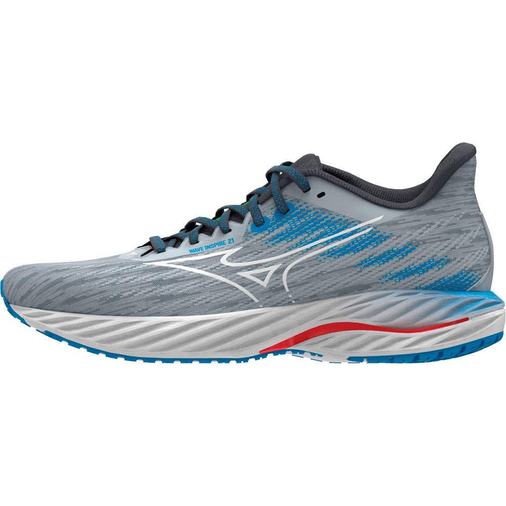 Mizuno Wave Inspire 21 Running Shoes Grau EU 41 Mann Mizuno Wave Inspire 21 Running Shoes Grau EU 41 Mann von Mizuno