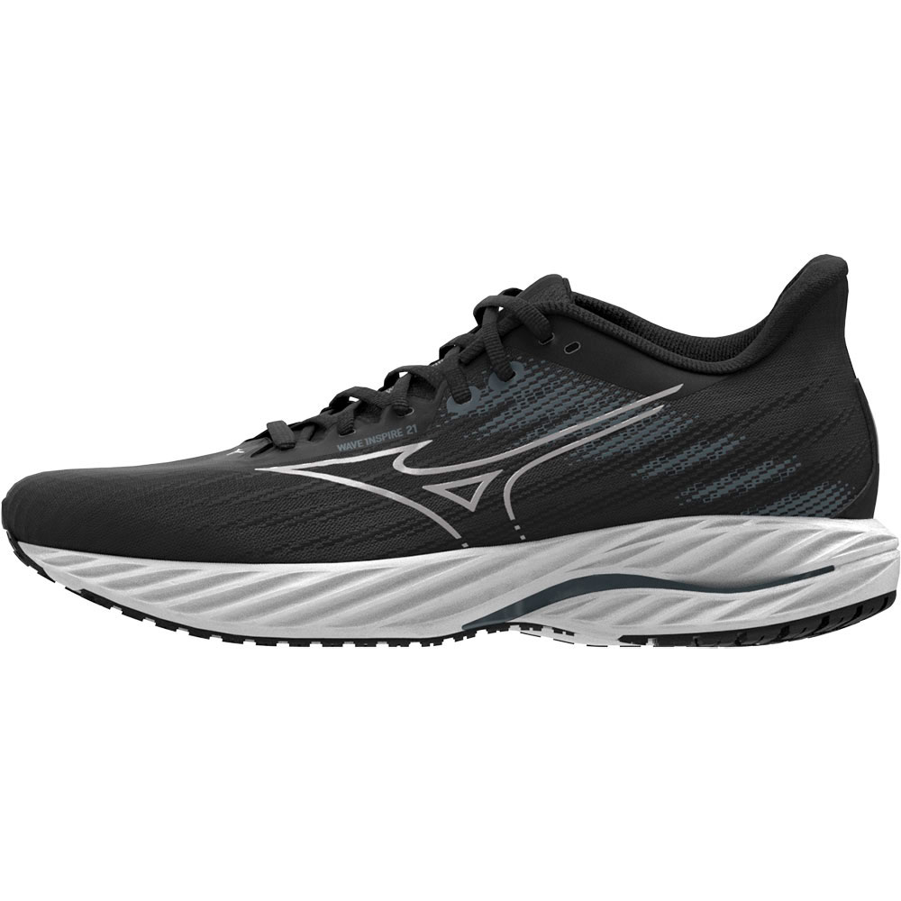 Mizuno Wave Inspire 21 Running Shoes Schwarz EU 40 Mann von Mizuno