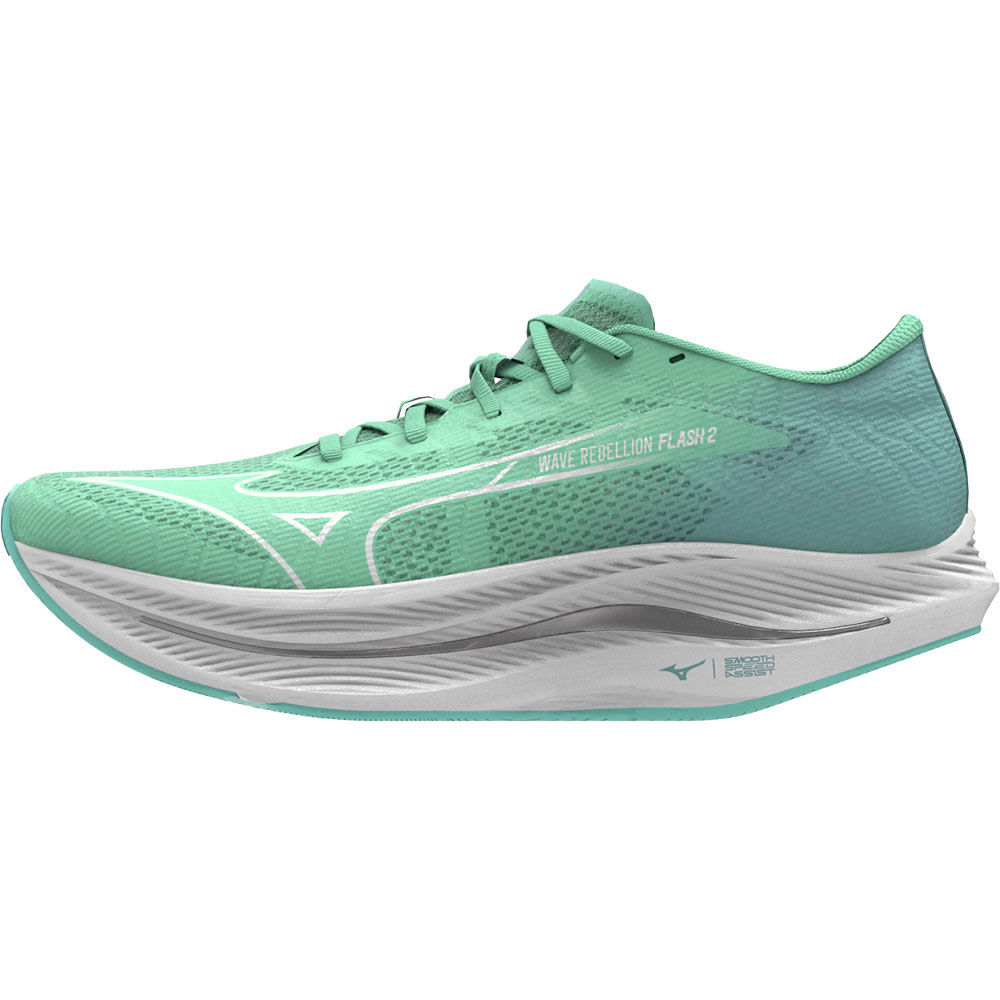 Mizuno Wave Rebellion Flash 2 Running Shoes Grün EU 41 Frau Mizuno Wave Rebellion Flash 2 Running Shoes Grün EU 41 Frau von Mizuno