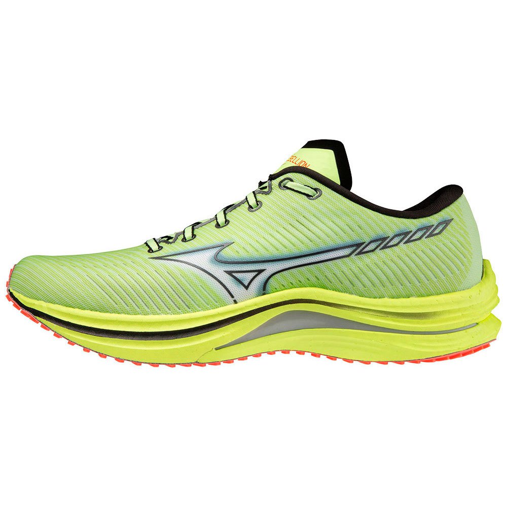 Mizuno Wave Rebellion Running Shoes Gelb EU 44 Mann von Mizuno