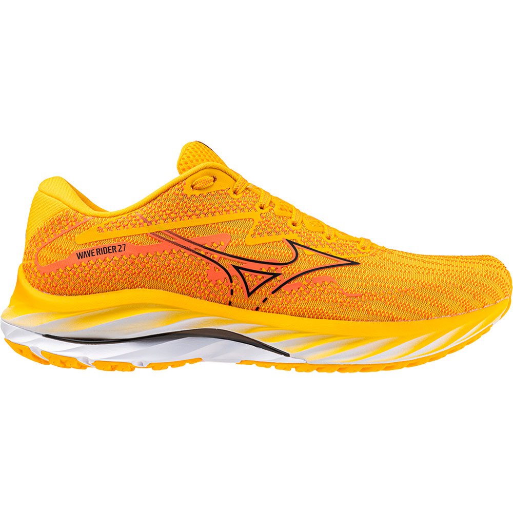 Mizuno Wave Rider 27 Running Shoes Orange EU 43 Mann von Mizuno