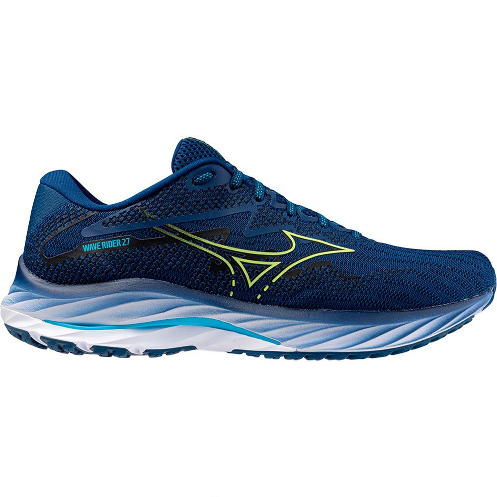 Mizuno Wave Rider 27 Running Shoes Blau EU 46 Mann von Mizuno