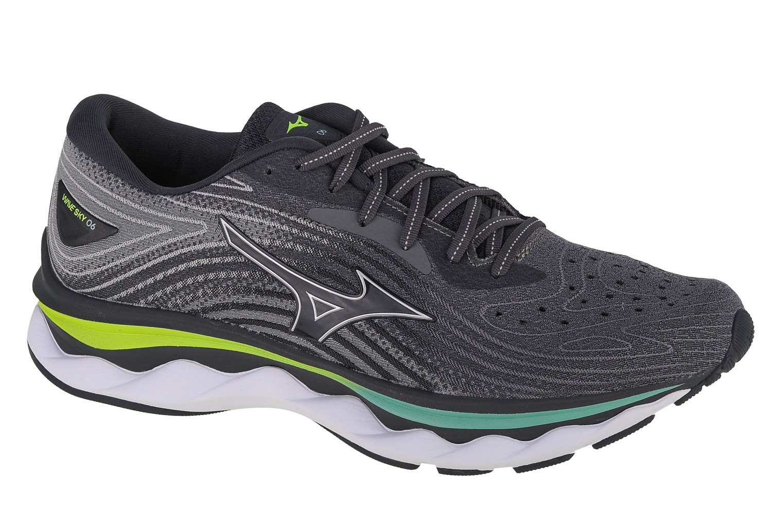 Mizuno Wave Sky 6 Running Shoes Grau EU 42 Mann von Mizuno