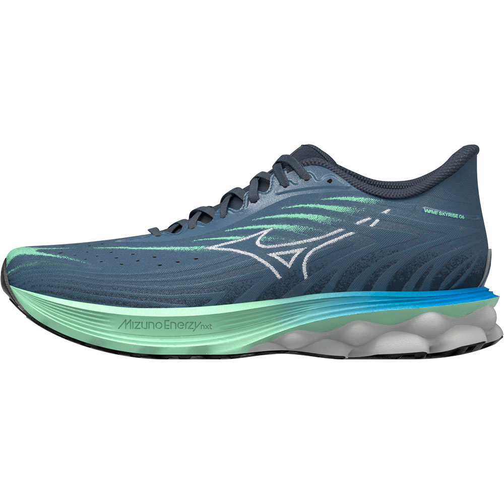 Mizuno Wave Skyrise 6 Running Shoes Blau EU 44 Mann Mizuno Wave Skyrise 6 Running Shoes Blau EU 44 Mann von Mizuno