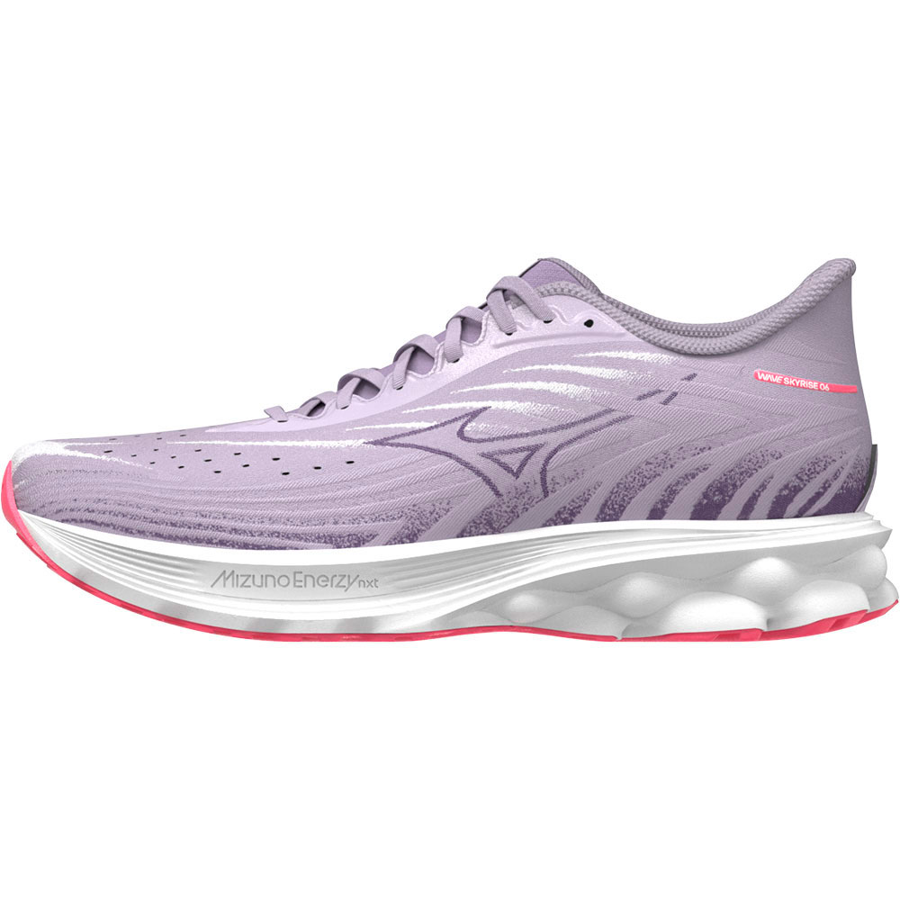 Mizuno Wave Skyrise 6 Running Shoes Lila EU 38 1/2 Frau von Mizuno