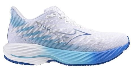 mizuno wave rider 28 weis blau damen laufschuhe von Mizuno