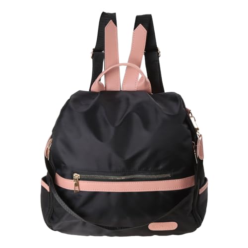 Anti-Diebstahl-Rucksack, Geldbörse für Damen, Mädchen, Damen, modisch, Umhängetasche, Handtasche, Schwarz von Mllepjdh