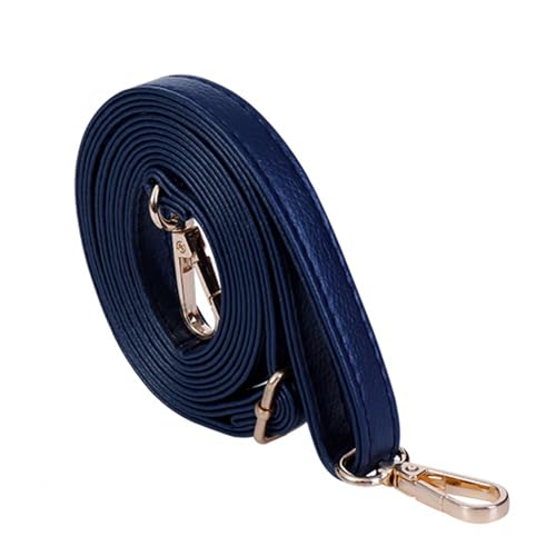 Crossbody-Ersatzriemen aus PU-Leder mit Haken, 140 cm, Taschengurt, vielseitig kombinierbar, breiter Schulterriemen für Tasche, blau Crossbody-Ersatzriemen aus PU-Leder mit Haken, 140 cm, Taschengurt, vielseitig kombinierbar, breiter Schulterriemen für Tasche, blau von Mllepjdh