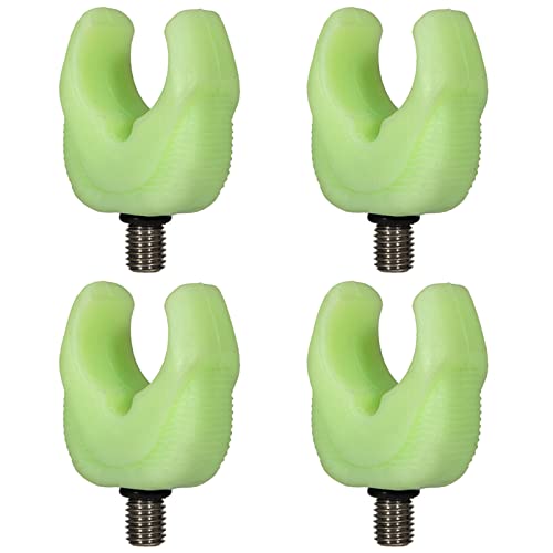 Mllepjdh 4 Pcs Silikon Angelrute Rest Für Kopf Butt Rest Für Kopf Greifer Angelrute Karpfen Angeln Zubehör von Mllepjdh